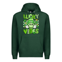 Sports Green lucky vibes Premium Hoodie - Artiststas