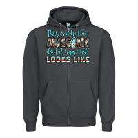 Smoke this is what an awesome dental hygienist looks like Zipper Hoodie - JahusDesignShop