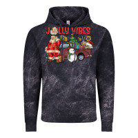 Cloud Black Jolly Vibes Vintage Hoodie - CowhideDigitalArt