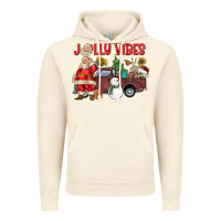 Vintage Artic Jolly Vibes Vintage Hoodie - CowhideDigitalArt