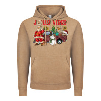 Jolly Vibes Vintage Hoodie | Teevron