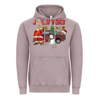 Vintage Zinc Jolly Vibes Vintage Hoodie - CowhideDigitalArt