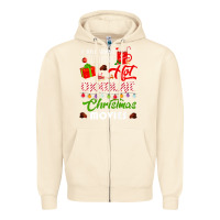Sandshell i just want to drink hot chocolate watch christmas movies premium Zipper Hoodie - baoMotion