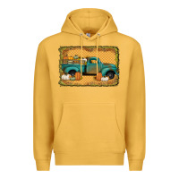 Mustard pumpkin farm truck Premium Hoodie - Jasminsmagicworld