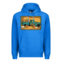 True Royal pumpkin farm truck Premium Hoodie - Jasminsmagicworld