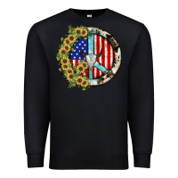 Black Peace sign Premium Sweatshirt - JahusDesignShop