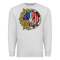 Dove Grey Peace sign Premium Sweatshirt - JahusDesignShop