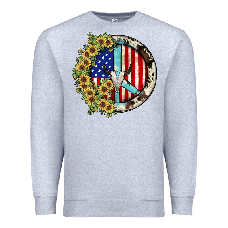 Peace Sign Premium Sweatshirt by JahusDesignShop | Teevron