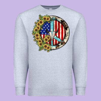 Peace Sign Premium Sweatshirt Designed By Jahusdesignshop