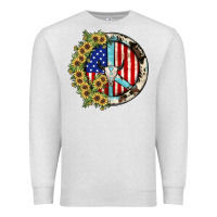 Oatmeal Heather Peace sign Premium Sweatshirt - JahusDesignShop