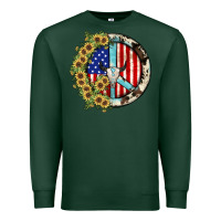 Sports Green Peace sign Premium Sweatshirt - JahusDesignShop