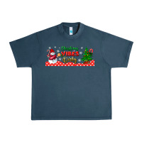 Midnight Navy christmas vibes only libbey glass Urban Heavy Tee - BundleAndBundleShop