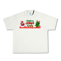 Pistachio christmas vibes only libbey glass Urban Heavy Tee - BundleAndBundleShop