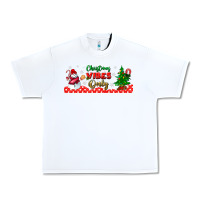 White christmas vibes only libbey glass Urban Heavy Tee - BundleAndBundleShop