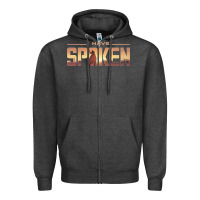 Charcoal Heather i have spoken Zipper Hoodie - baoMotion