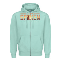Seafoam i have spoken Zipper Hoodie - baoMotion