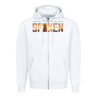 White i have spoken Zipper Hoodie - baoMotion