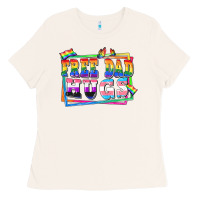 Bone Free dad hugs pride Ladies Tee - FaDigitalArtStudio