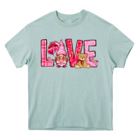 Love With Gnome Valentine's Day Heavy Core Tee | Teevron