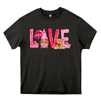 Asphalt Love with gnome Valentine's Day Heavy Core Tee - HowdyJamesFarm