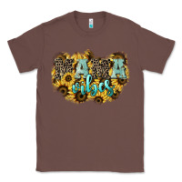 Chestnut Mama vibes leopard mother's day Classic Tee - HowdyJamesFarm
