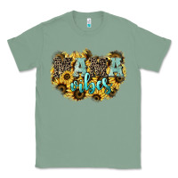 Sage Mama vibes leopard mother's day Classic Tee - HowdyJamesFarm