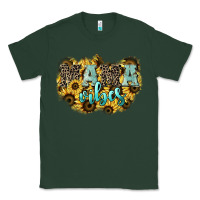 Sports Green Mama vibes leopard mother's day Classic Tee - HowdyJamesFarm