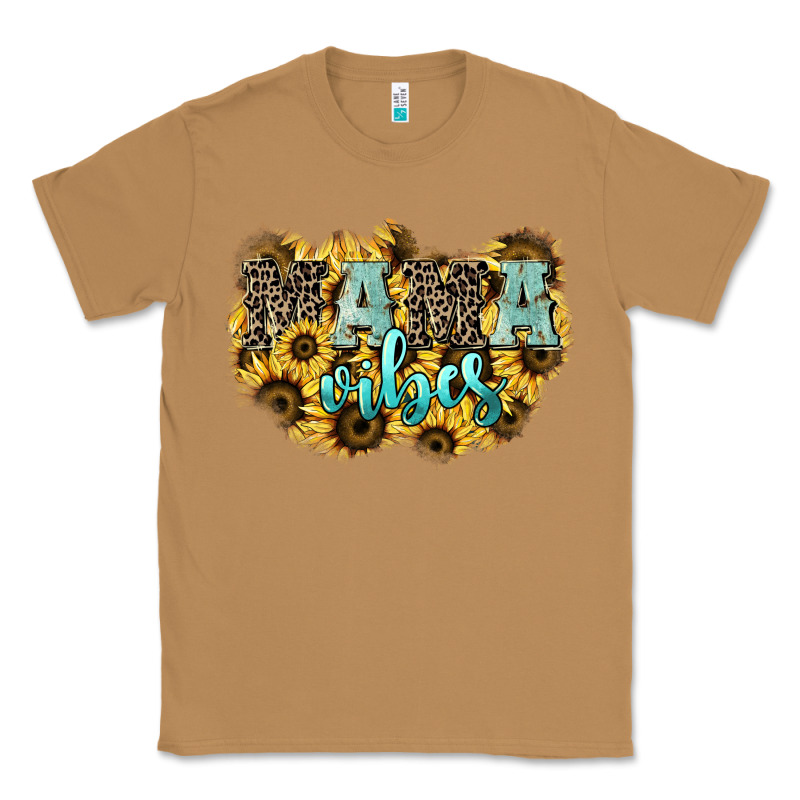 Mama Vibes Leopard Mother's Day Classic Tee by HowdyJamesFarm | Teevron