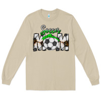 Mushroom Soccer Mom Long Sleeve Tee - CowhideDigitalArt