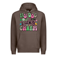 Coffee my dog is my lucky charm Premium Hoodie - Artiststas