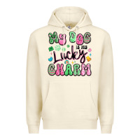 Sandshell my dog is my lucky charm Premium Hoodie - Artiststas