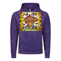 Cloud Purple Just A Little Moody Vintage Hoodie - CowhideDigitalArt