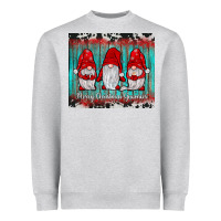 Heather Grey merry christmas gnomies tumbler Heavyweight Sweatshirt - JahusDesignShop