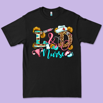 Labor And Delivery Nurse Premium Tee Designed By Oliviacreatesart