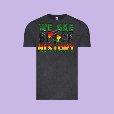We Are Black History Vintage Tee Designed By Fadigitalartstudio
