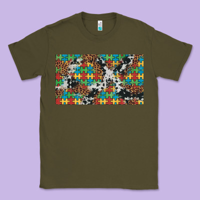 Western Autism  Cup Classic Tee Designed By Artiststas