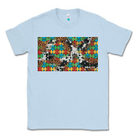 Dusty Blue western autism  cup Classic Tee - Artiststas