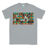 Heather Grey western autism  cup Classic Tee - Artiststas