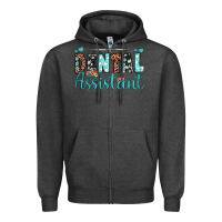 Charcoal Heather dental assistant Zipper Hoodie - JahusDesignShop