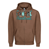 Chestnut dental assistant Zipper Hoodie - JahusDesignShop