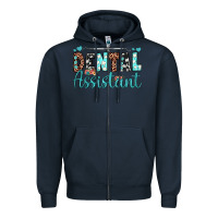 Navy dental assistant Zipper Hoodie - JahusDesignShop