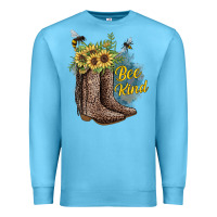 Ocean Blue Bee Kind Premium Sweatshirt - JahusDesignShop
