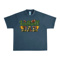 Midnight Navy football dad Urban Heavy Tee - BundleAndBundleShop