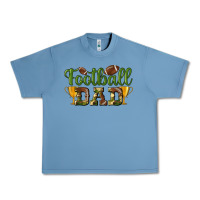 Pebble Blue football dad Urban Heavy Tee - BundleAndBundleShop