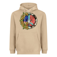 Mushroom Peace sign Heavyweight Hoodie - JahusDesignShop
