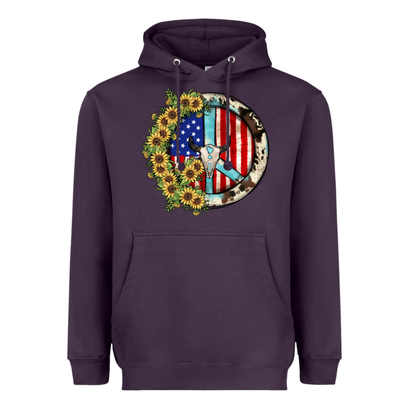 Peace Sign Heavyweight Hoodie by JahusDesignShop | Teevron