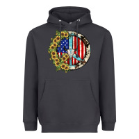 Smoke Peace sign Heavyweight Hoodie - JahusDesignShop