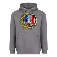 Storm Peace sign Heavyweight Hoodie - JahusDesignShop