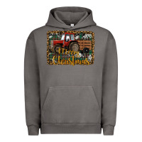 Pigment Tornado Merry Christmas Farm Tractor Urban Hoodie - RanaPortraitStore
