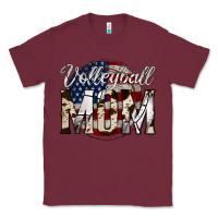 Burgundy volleyball  mom 4 Classic Tee - Jasminsmagicworld